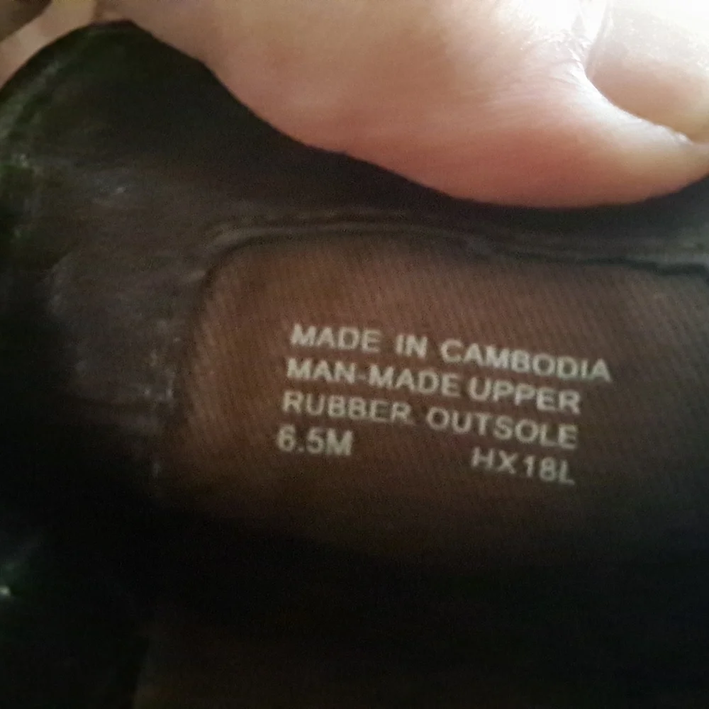 MK Michael KORS Keaton loafer shoes flats slip on laser cut out brown gold 6.5 - Picture 7 of 10